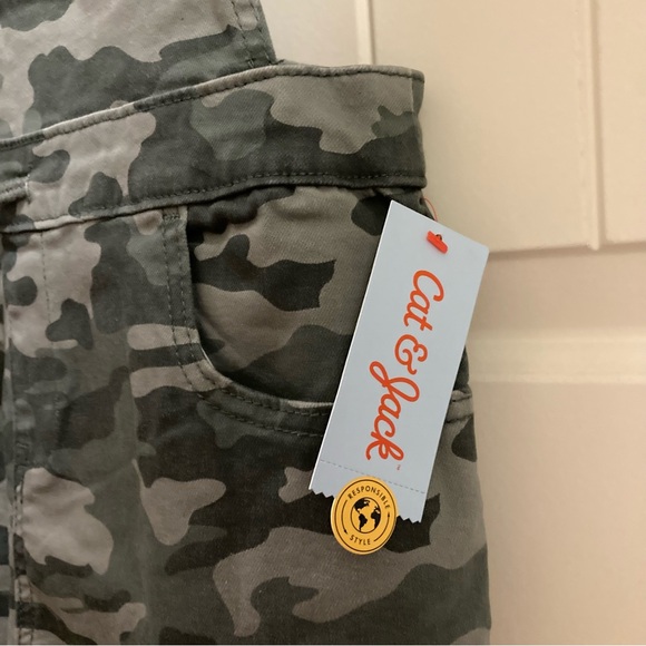 Girls Camo Overalls Size 18 XXL Camouflage Bib Overalls Stretch - Picture 8 of 15